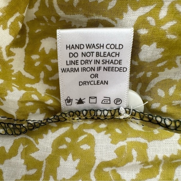 Roberta Roller Rabbit Green and Yellow Straight Leg Pants - Picture 16 of 16